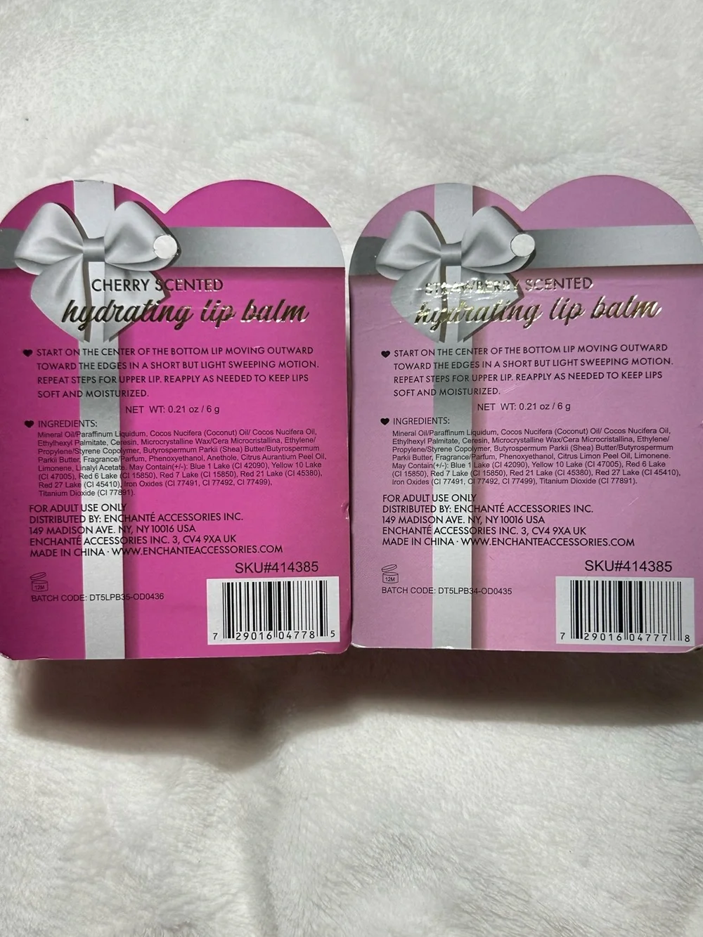 🧸 Beary Cute Hydrating Teddy Bear Lip Balm 2pc Set 🧸